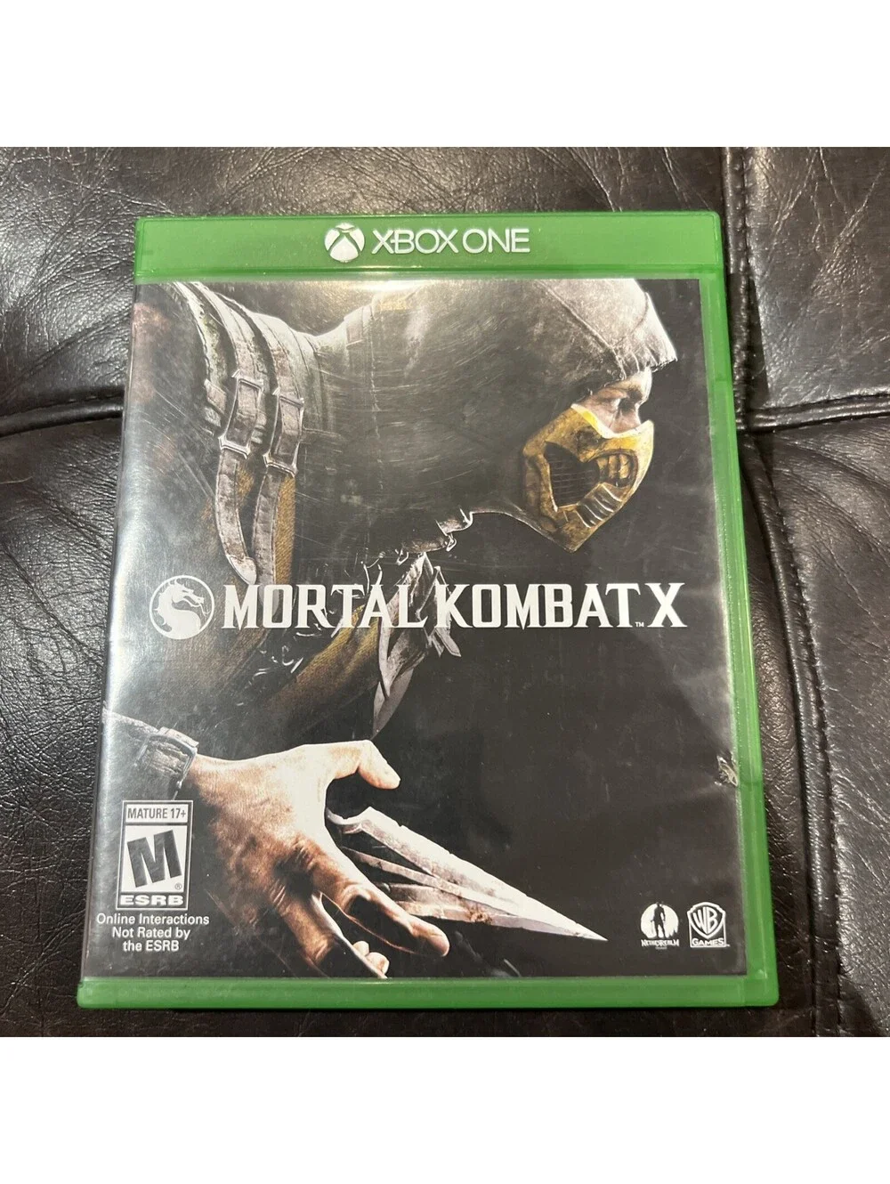 Mortal Kombat X Microsoft Xbox One Fighting Game Warner Bros Complete